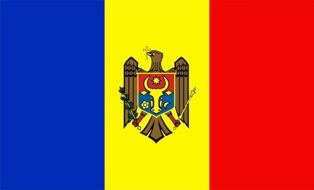 Moldavië vlag ontwerp