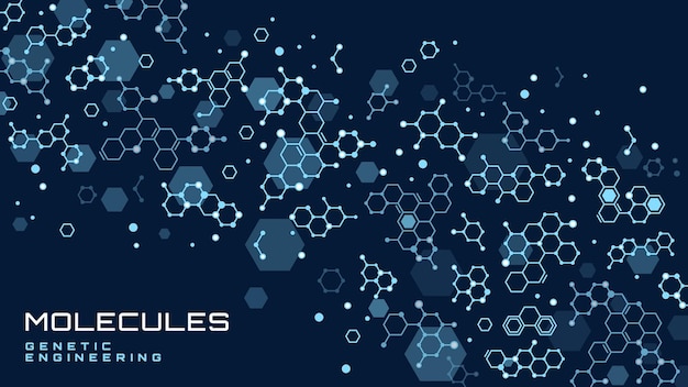 Vector moleculaire structuur achtergrond genetische techniek