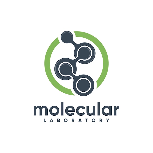 Molecular lab logo inspiration science