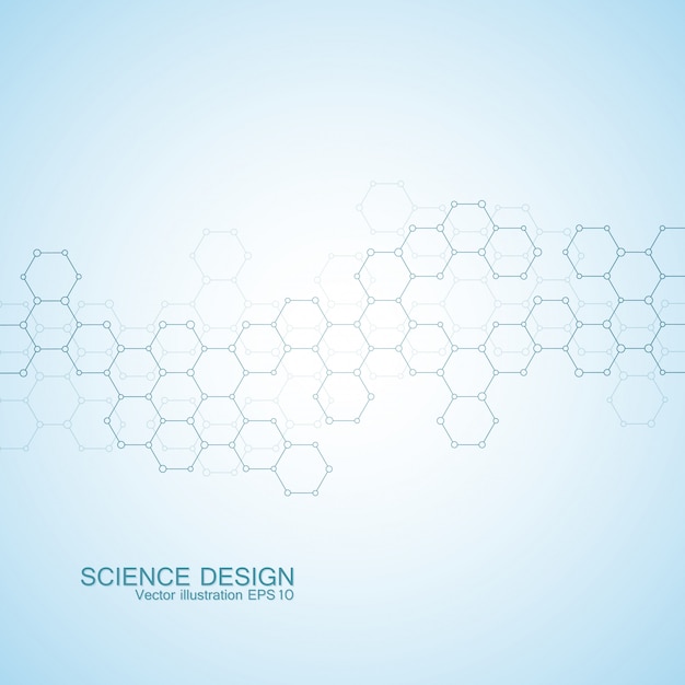 Molecular structure  background