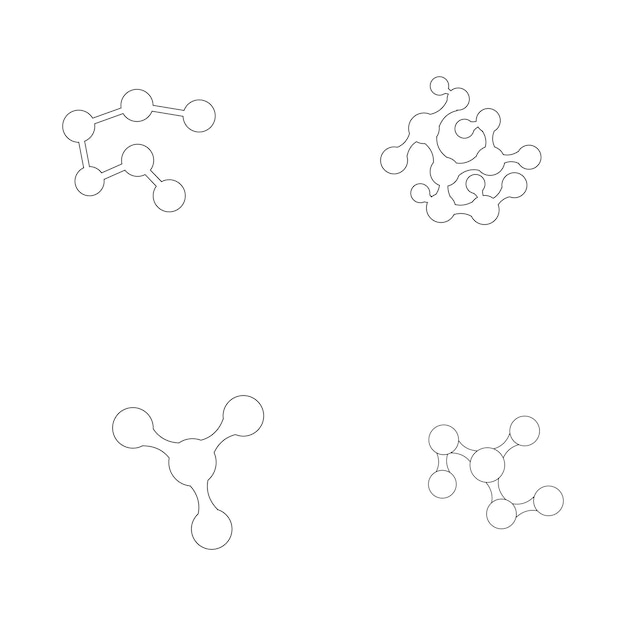 Molecule logo icon