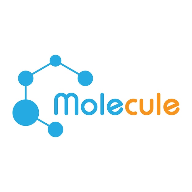 Molecule logo illustration