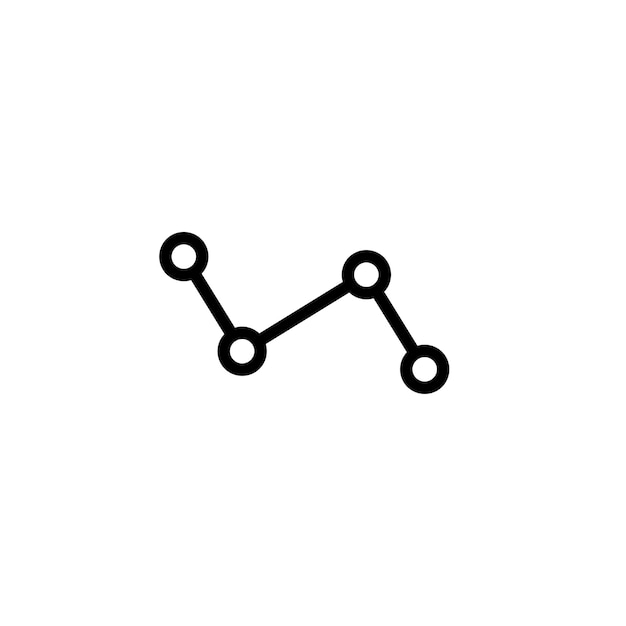 Molecule sign symbol vector