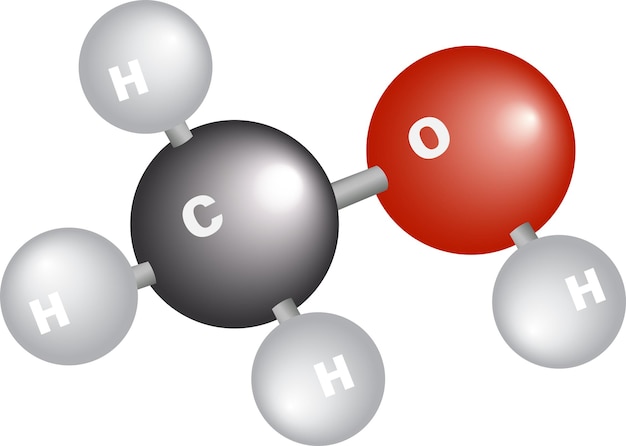 molecule van methanol