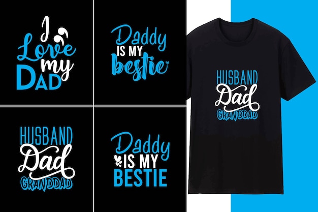 MOM And DAD Bundle Creative T shirt Design