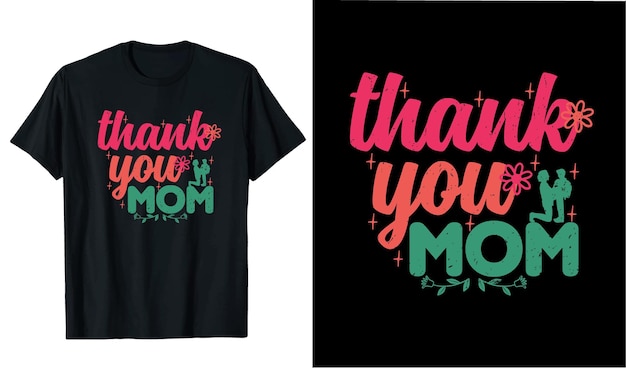 Vector mom day tshirt design vectors