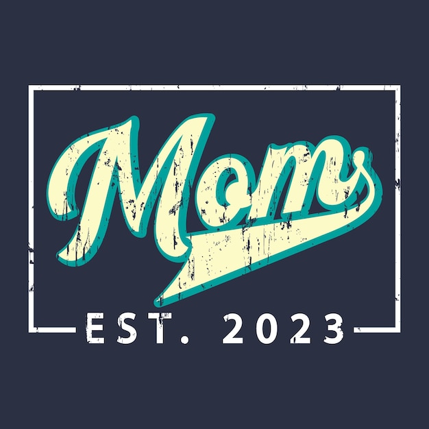 Mom Est 20231st 母の日 新米ママへの面白いプレゼント