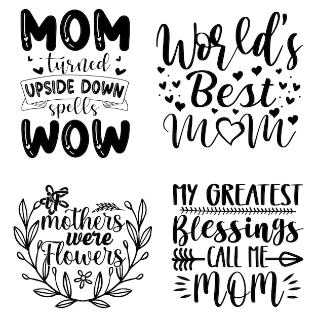 mom funny quotes svg design