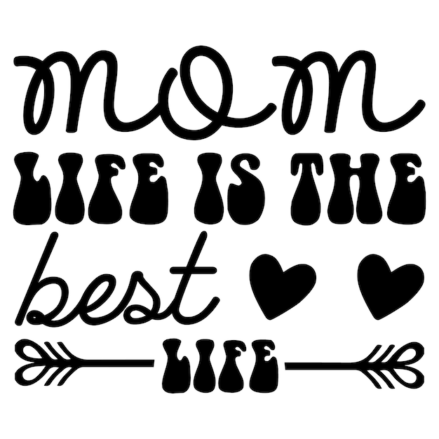 Vector mom life svg bundle