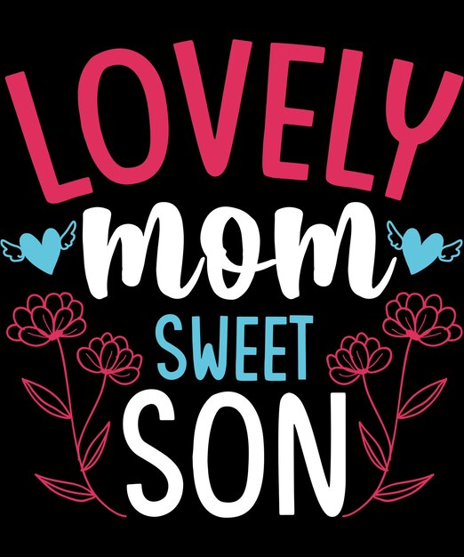 Mom mother typography t-shirt design