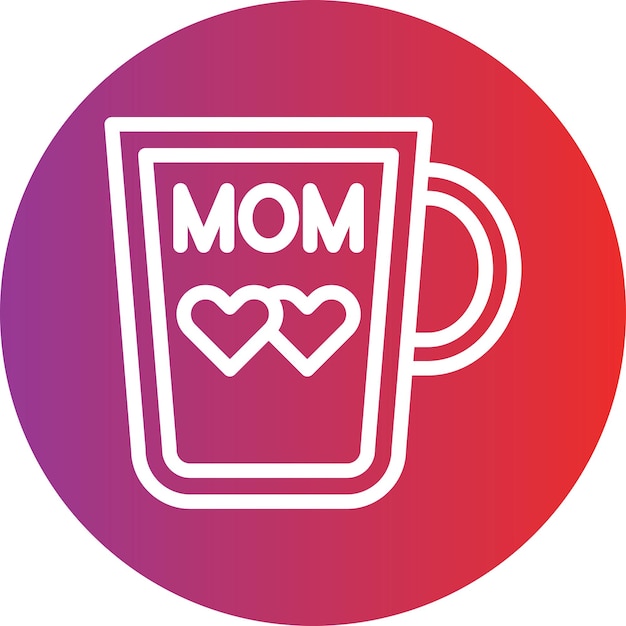 MOM 머그 아이콘 스타일