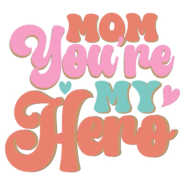 Vector mom sublimation designs