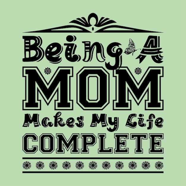 Mom svg design