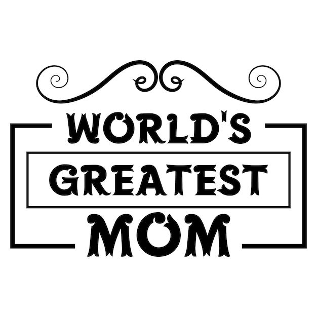 mom svg design