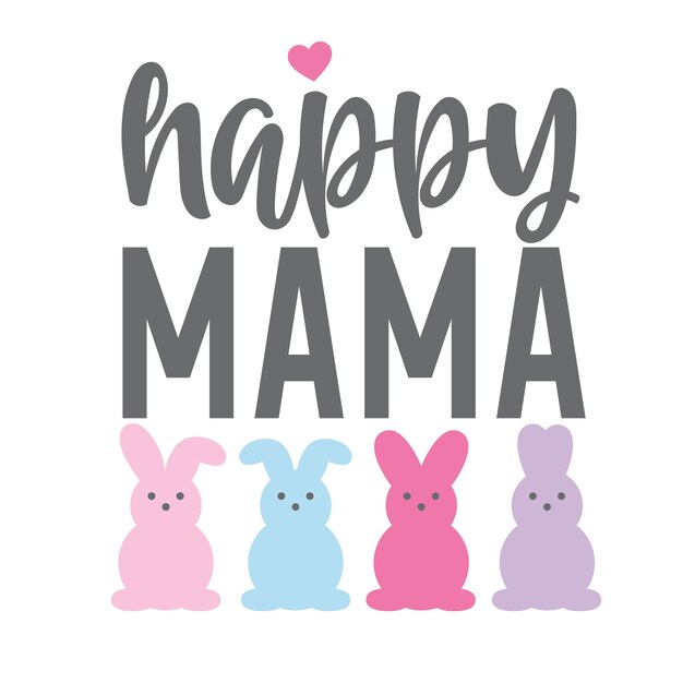 Vector mom svg ontwerp mama svg eps