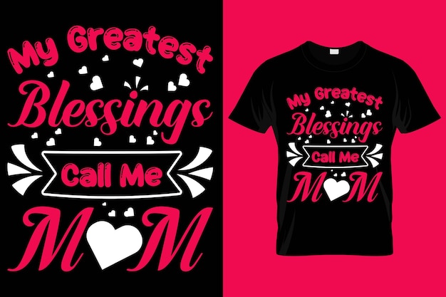 Vector mom t-shirt design / valentine mom t-shirt design
