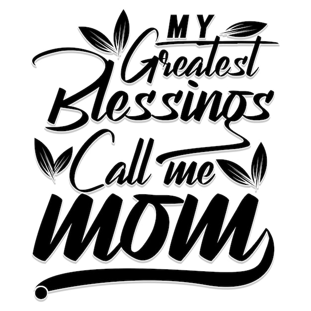 Mom t-shirt design & vector