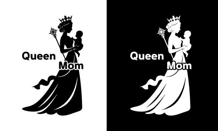 Vector mom tshirt design mothers day vector