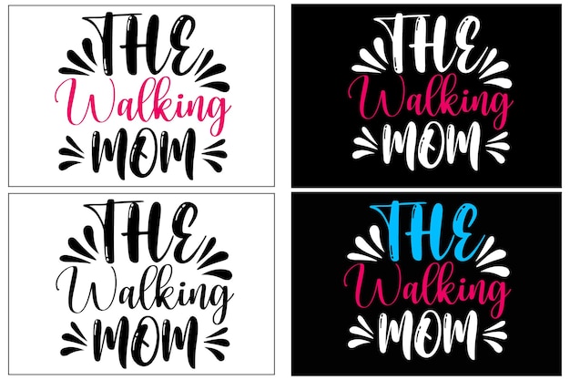 Mom typography t shirt bundle or mothers day t shirt bundle