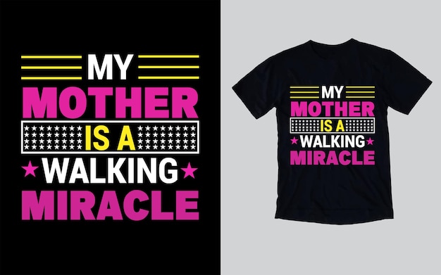 Mom typography t-shirt design, Happy mother's day