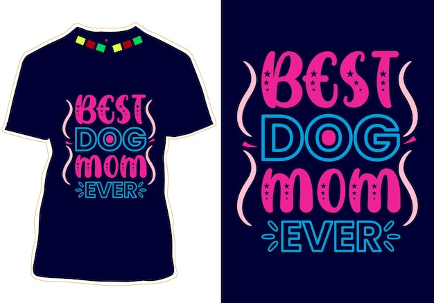Mom Typography Tshirt Design