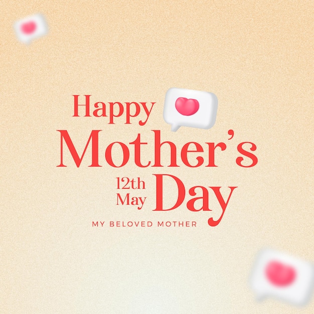 Moments of joy capture mothers day bliss with our template