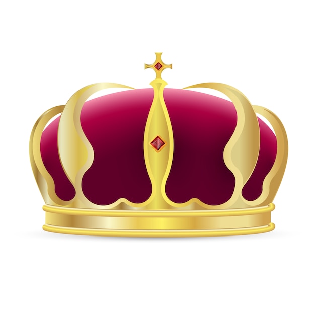 Значок короны монарха
