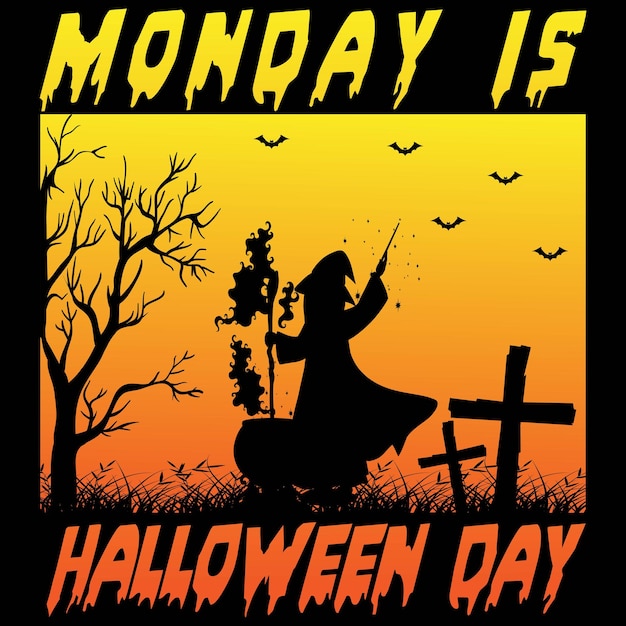 Monday is halloween day