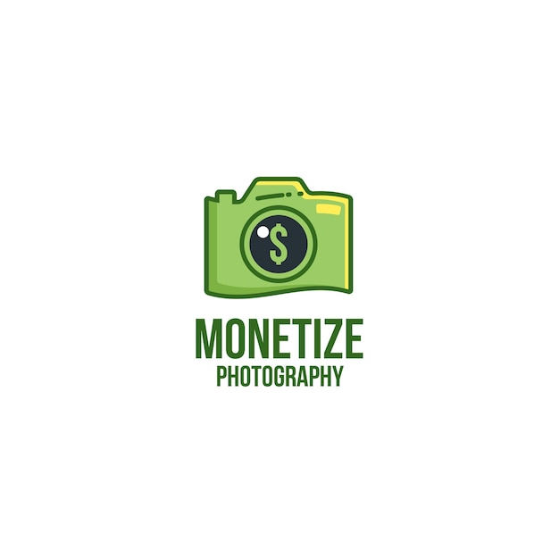 Monetizza il logo della fotografia