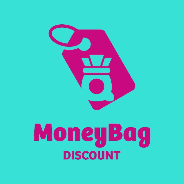 Money Bag Discount Logo