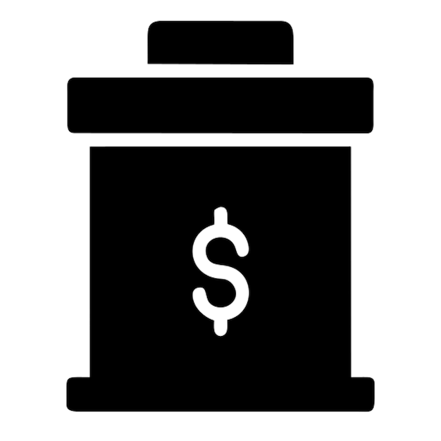 Money box pictogram