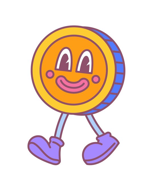 Vector money character icon