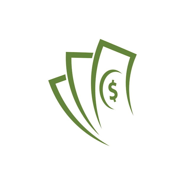 Vector money dollar vector logo