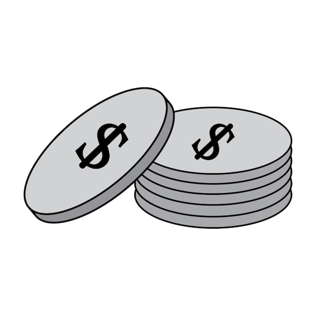 Money icon logo vector design template