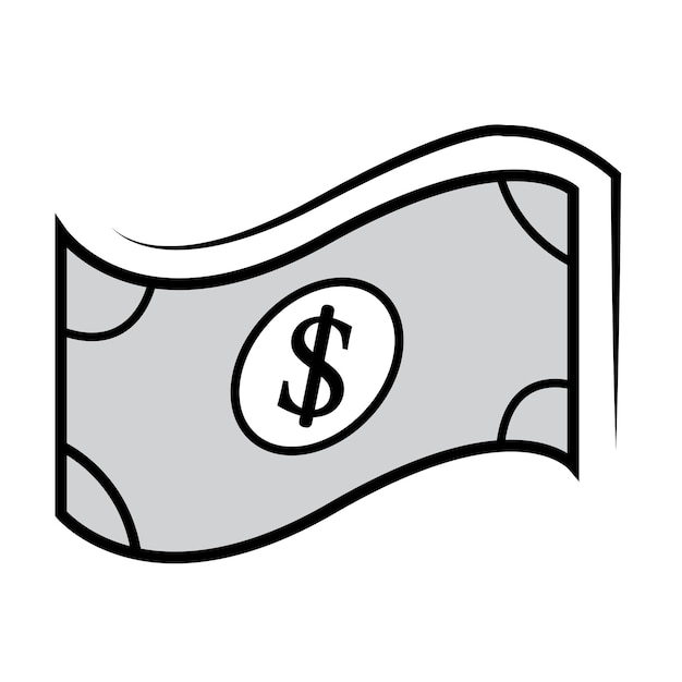 Money icon logo vector design template