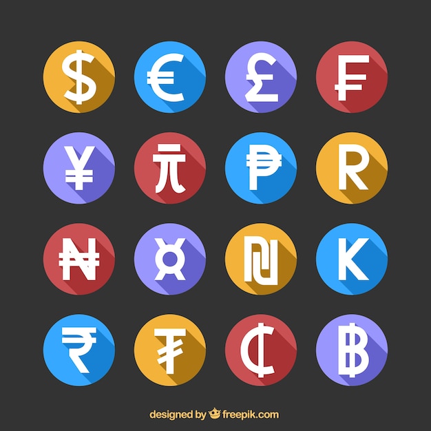 Vector money icon set