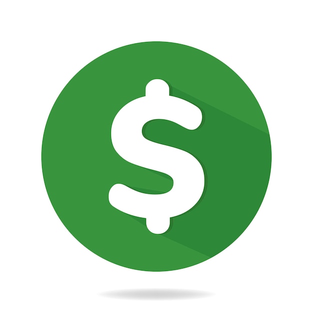 Vector money icon vector dollar symbol sign