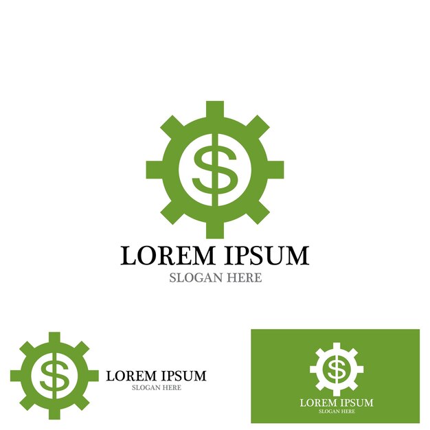 Money Investment Logo Vector Template