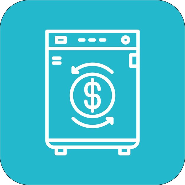 Vector money laundering vector icon can be used for crime and law iconset