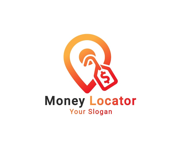 Money Locator-logo Financiën Locatie-logo Money Changer-logo Bank ATM-locatielogo Geld en pin