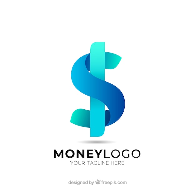 Vector money logo concept