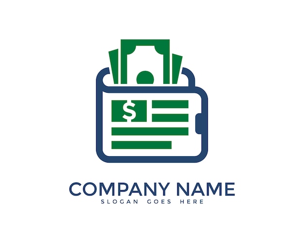 Vector money logo design