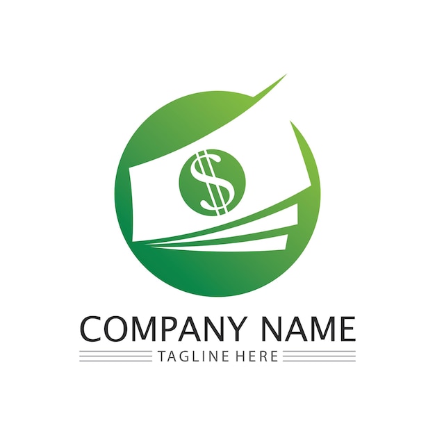 Money logo and icon design vector illustration