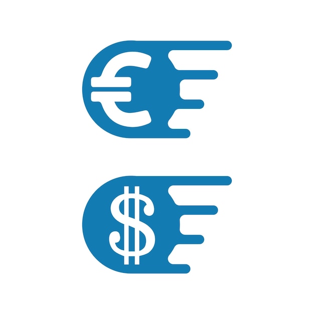 Money logo and icon design vector illustration