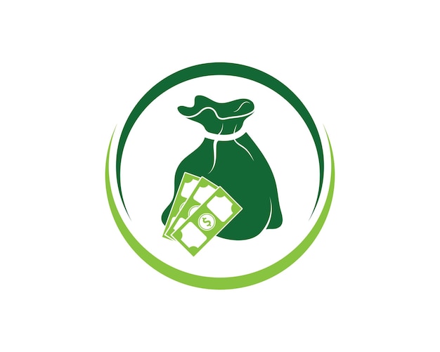 Money logo icon vector illustration