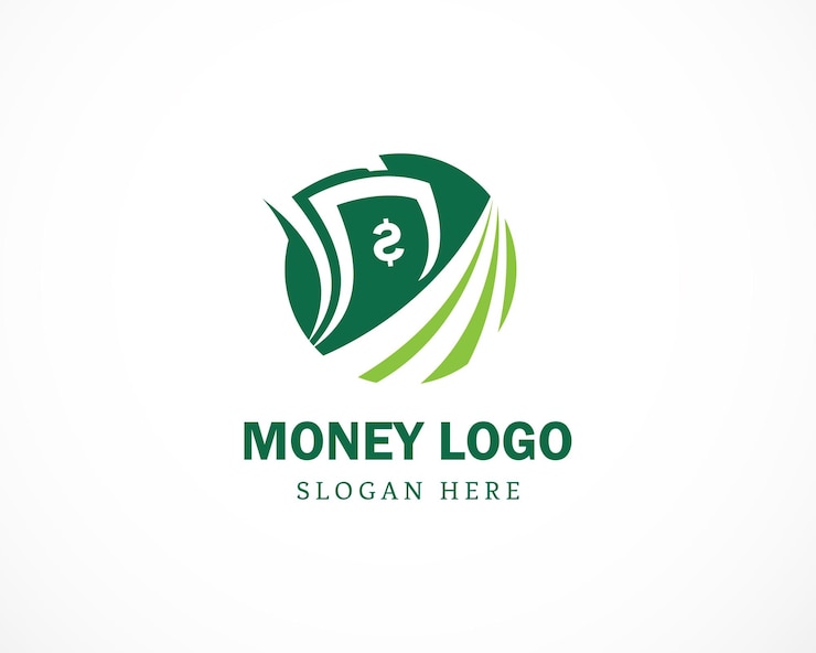 Vector money logo money save design template