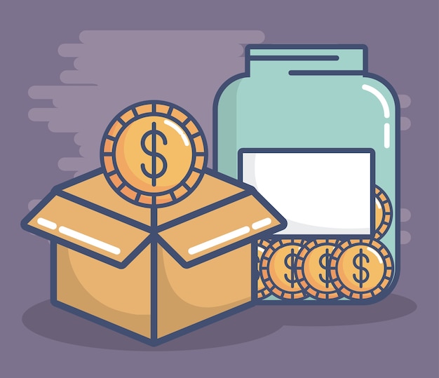 Money related icons 