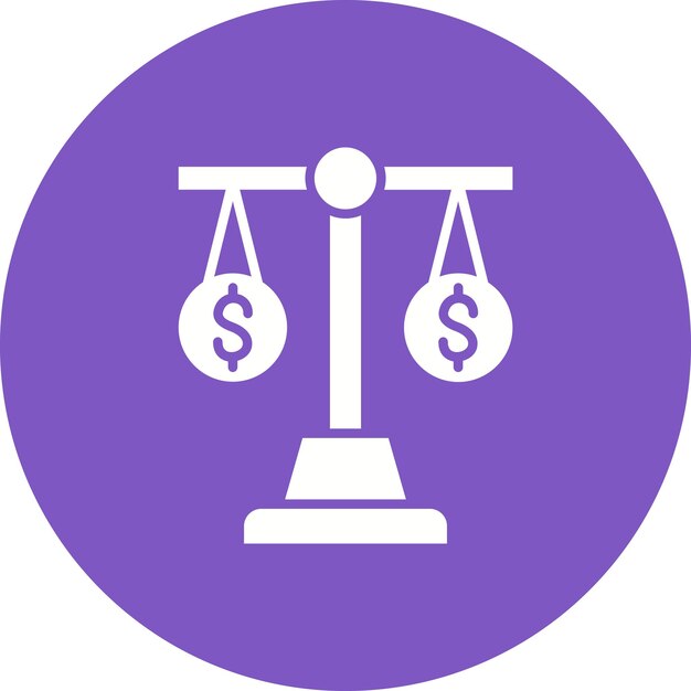 Money Scale icon vector image Can be used for Accounting