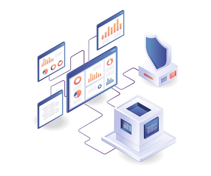 Vector monitor data security analysis server