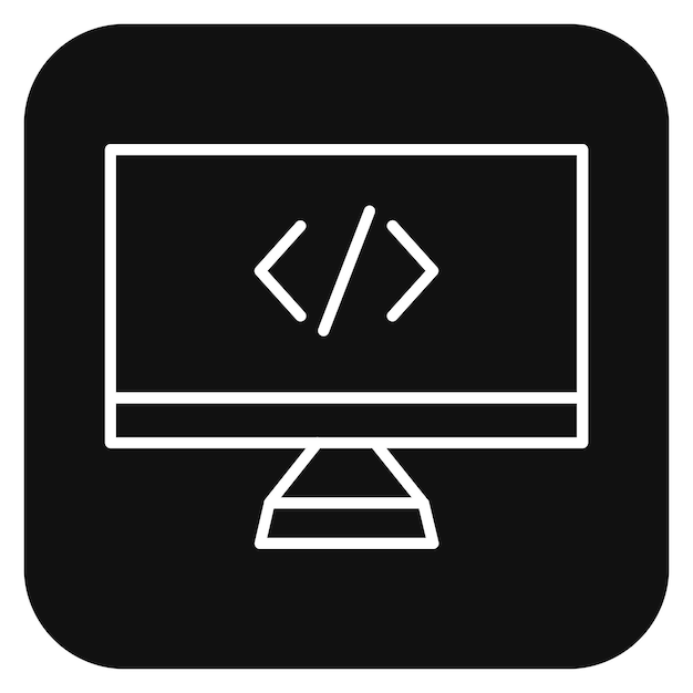 Monitor Vector Illustration